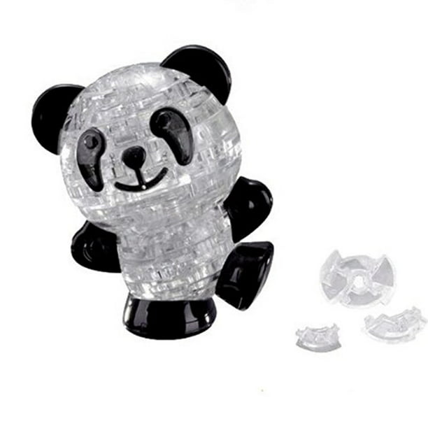 NEW 53pcs Toy Blocks 3d Crystal Puzzle Jigsaw Panda Children's Gift Model C7I4